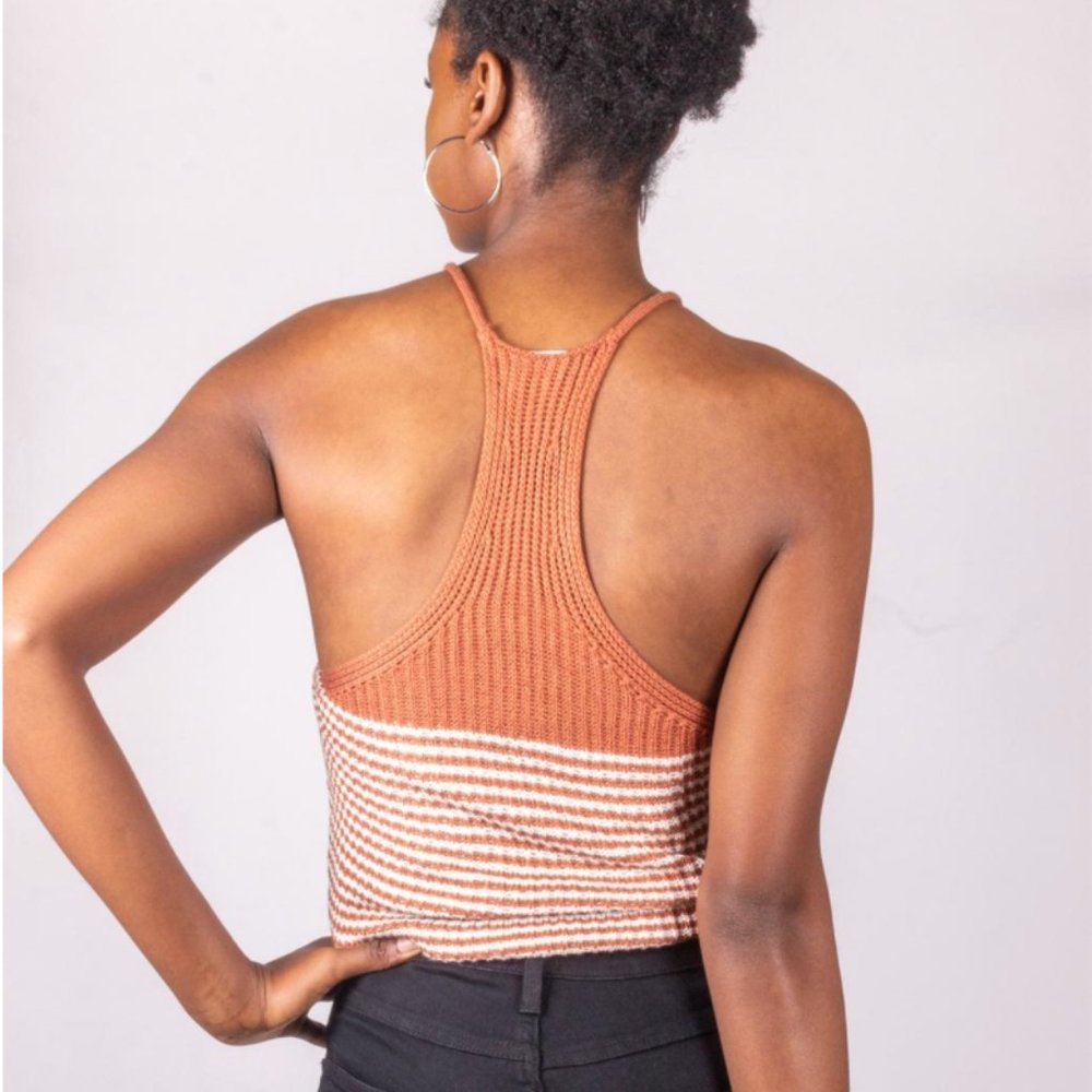 NWT - Love Tree Knit Tank Rust - Picture 3 of 7